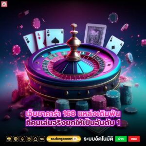 เว็บบาคาร่า 168 แหล่งเดิมพันที่คนเล่นจริงยกให้เป็นอันดับ 1